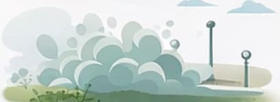 Illustration showing environmental benefits